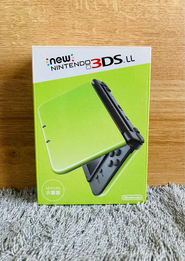 Newニンテンドー3DS LL ライム×ブラック