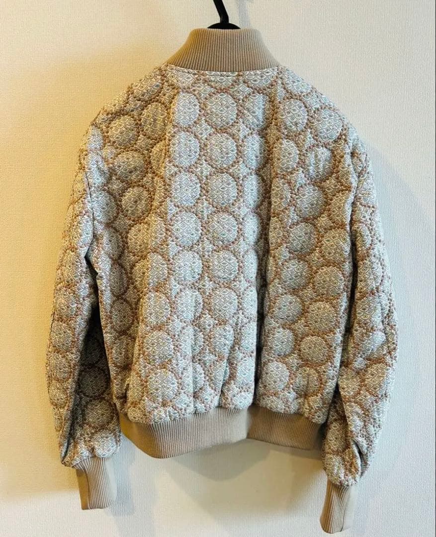 新品 2023-24AW ミナペルホネン タンバリン刺繍 ブルゾン 38 希少