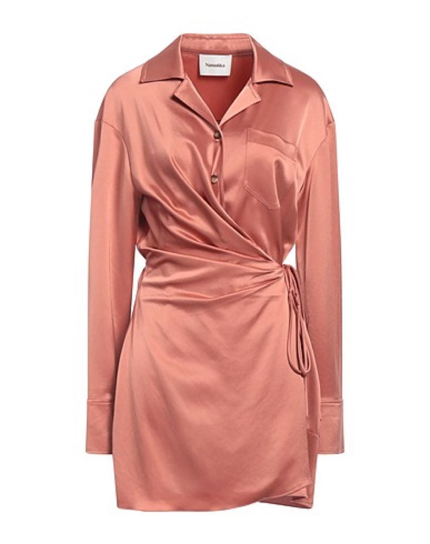 専用お値下げ！滝沢眞規子さん愛用ブランドナヌーシュカ　長袖シャツミニワンピース