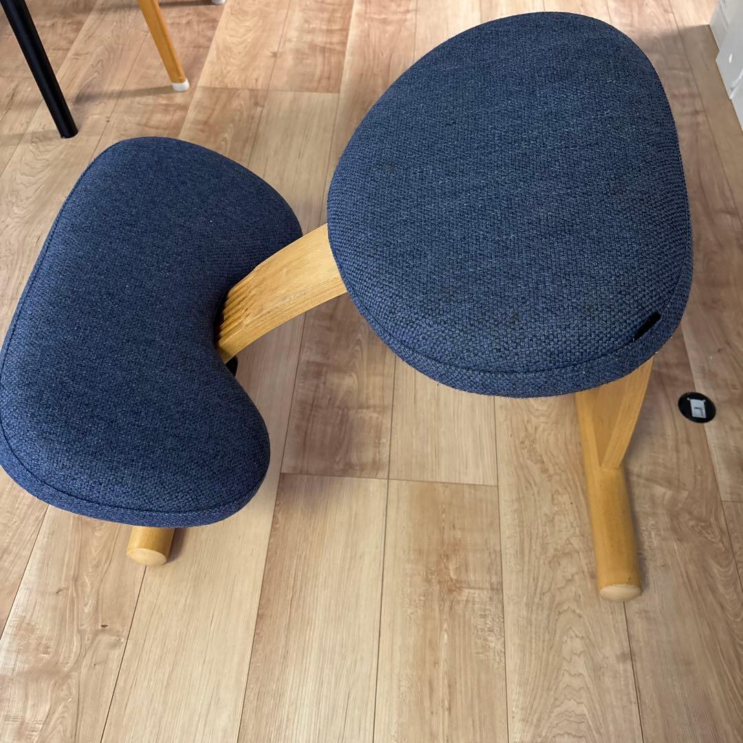 Rybo リボ バランスイージー 姿勢矯正チェア バランスチェア ネイビー