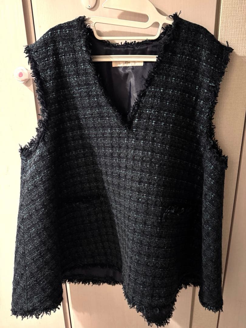 【heve】ツイードジレ 東京POPUP限定カラー レア