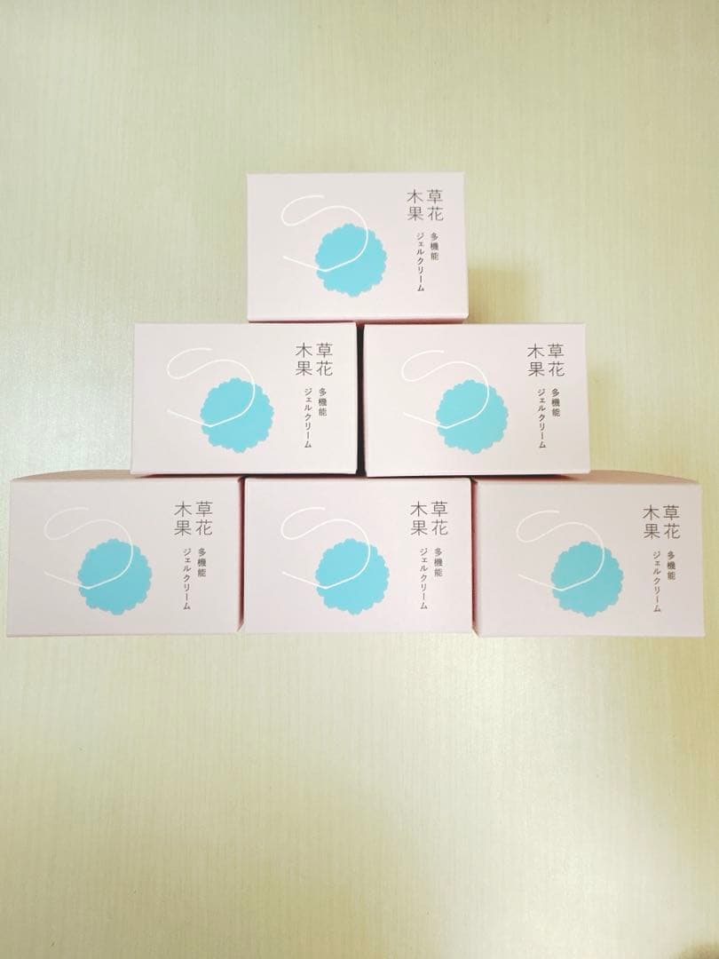 草花木果　多機能ジェルクリーム　オールインワンジェル　90g 6個