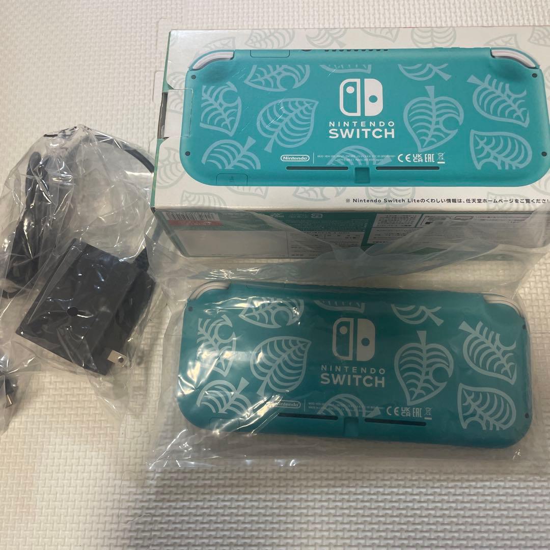 美品 Nintendo Switch Light 本体 あつ森PKG 動作OK