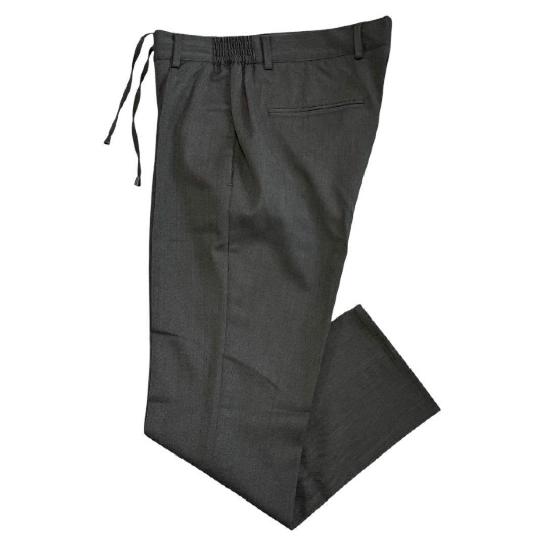 ジャブスアルキヴィオ MASACCIO 永久クリース ウール スラックス 46