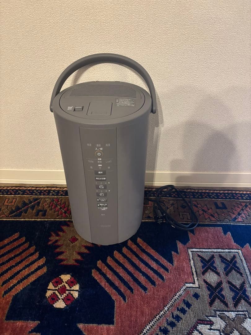 象印　スチーム式加湿器　EE-DD50 グレー　ポット洗浄付き