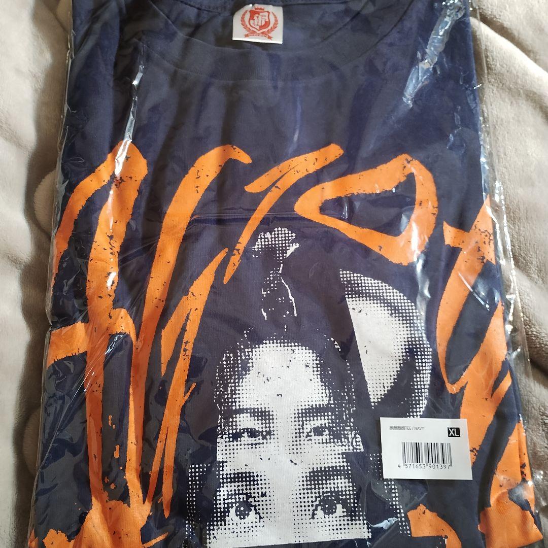 新しい学校のリーダーズ　顔顔顔顔TEE　Tシャツ　XL