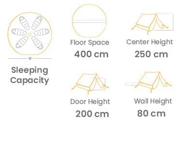 【新品】ホワイトダック 6人 ベージュ / ノルディスク ローベンス スモア同型