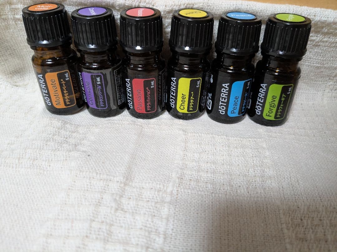 【みるる　プロフみてね】doTERRA 感情のオイル6本セット