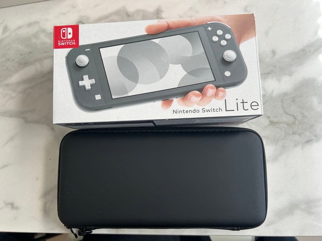 Nintendo Switch Lite グレー　ケース等おまけ付き