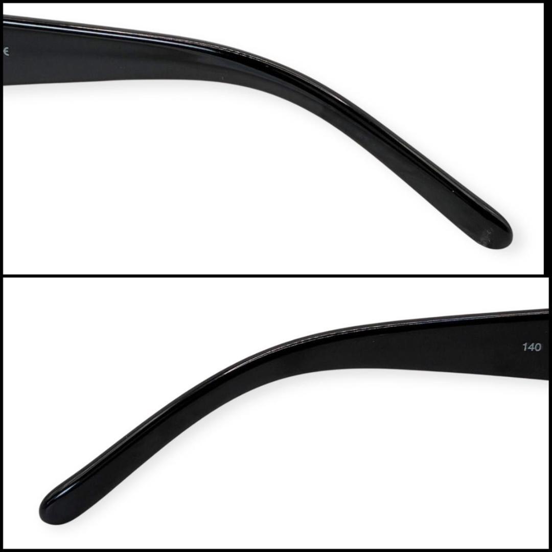 【良品】GUCCI グッチ　オーバル　ロゴプレート　サングラス　Y2K ブラック