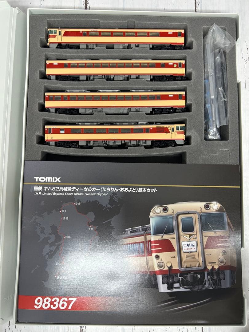 TOMIX 国鉄 キハ82系特急ディーゼルカー （にちりん・おおよど）基本セット
