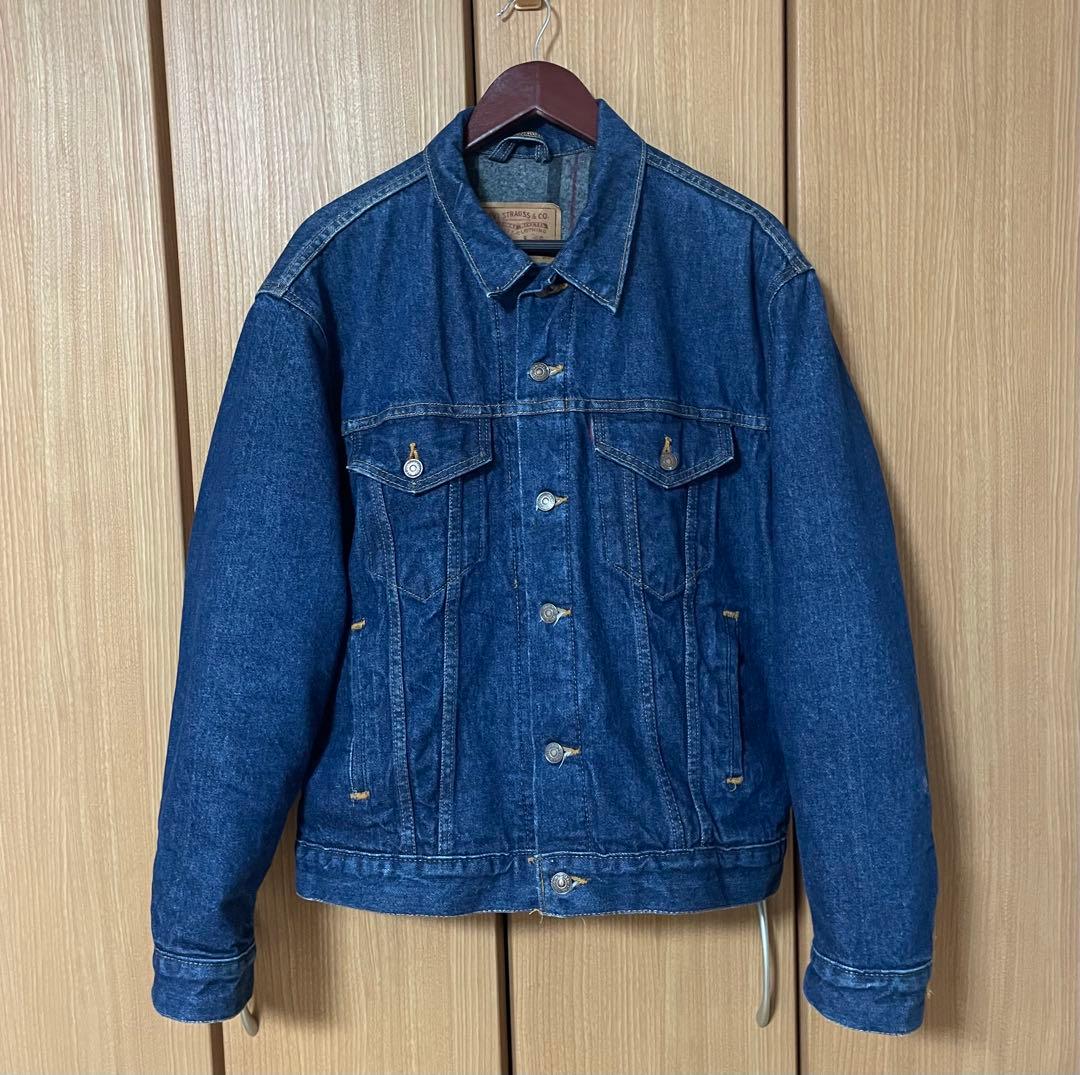 美品 リーバイス70506 42 90’s USA製 濃紺 ブランケット