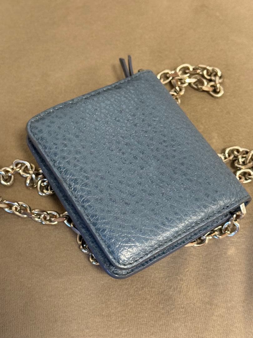 Maison Margiela ダークブルー ウォレットチェーン