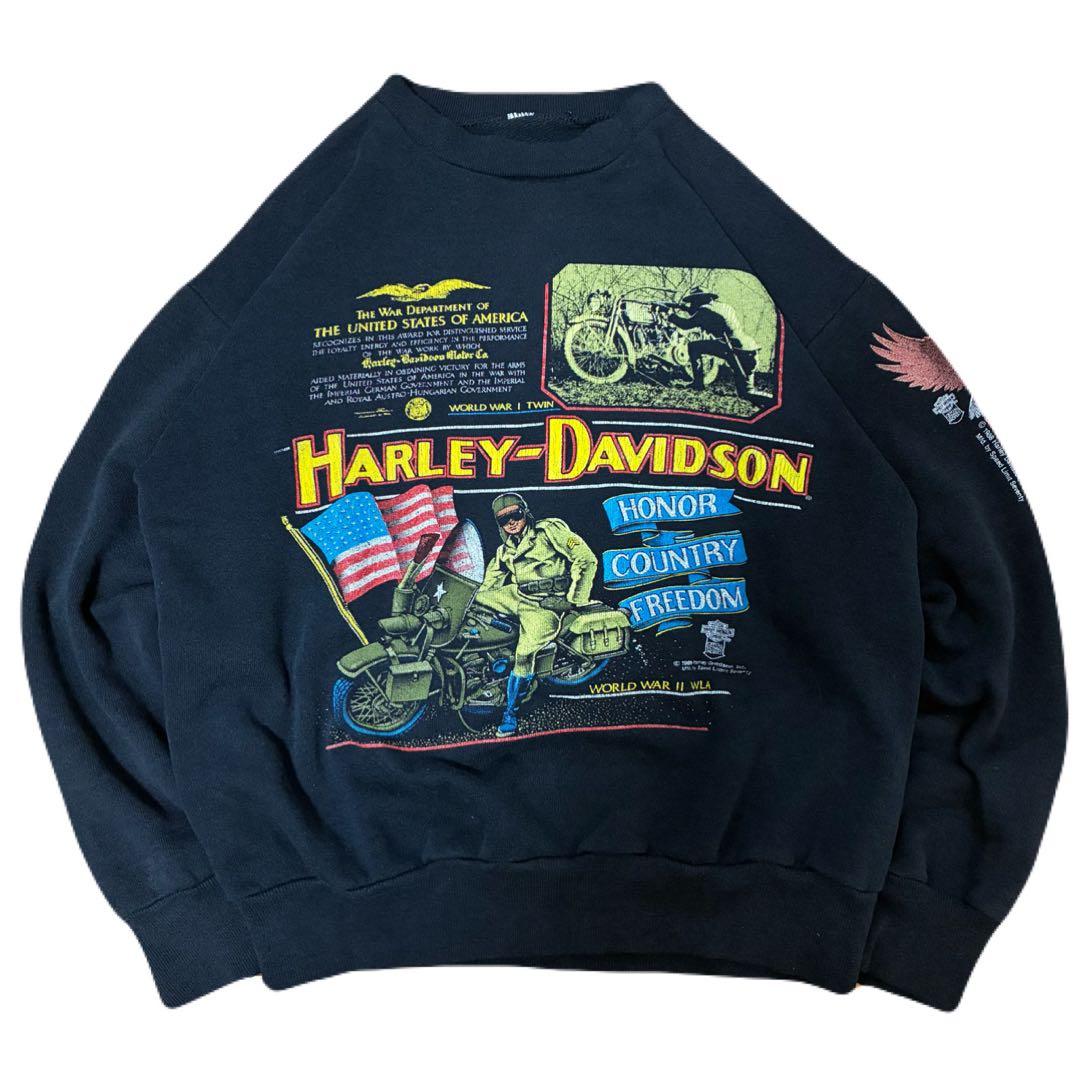 m*a様 80s Harley-Davidson world warスウェット