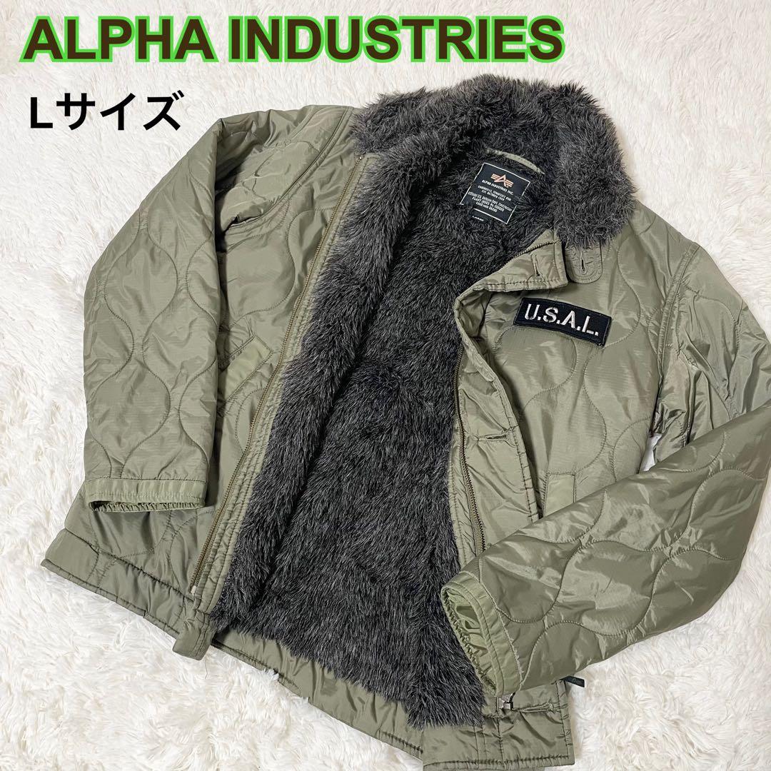 美品✨アルファインダストリーズ ミリタリージャケット キルティングジャケット