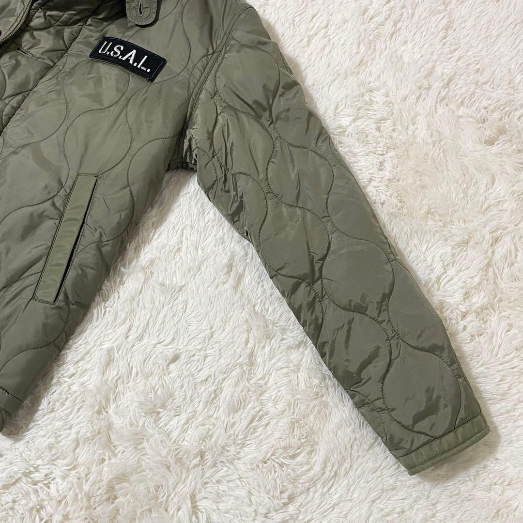 美品✨アルファインダストリーズ ミリタリージャケット キルティングジャケット