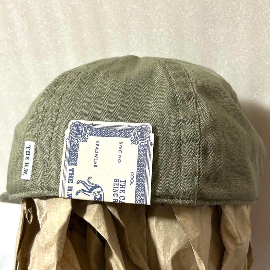 帽子 THE H.W.DOG&Co-HERRINGBONE RAILROAD CAP