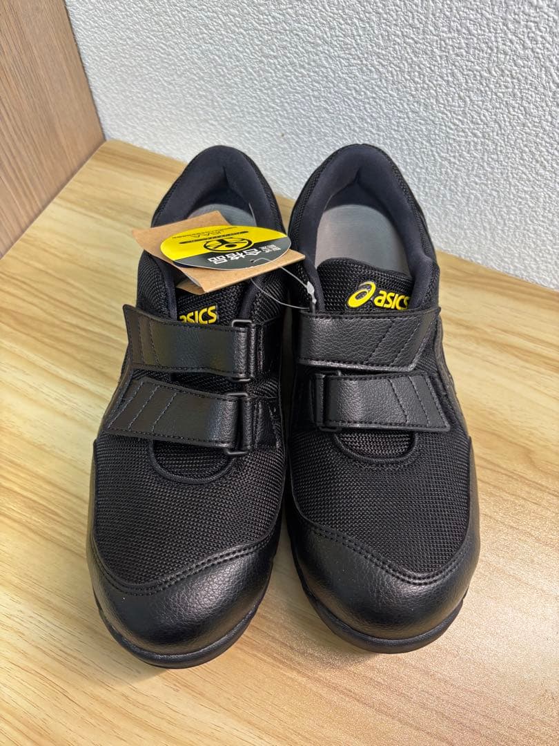 【新品、未使用、25cm】 asics CP20E ブラック 安全靴