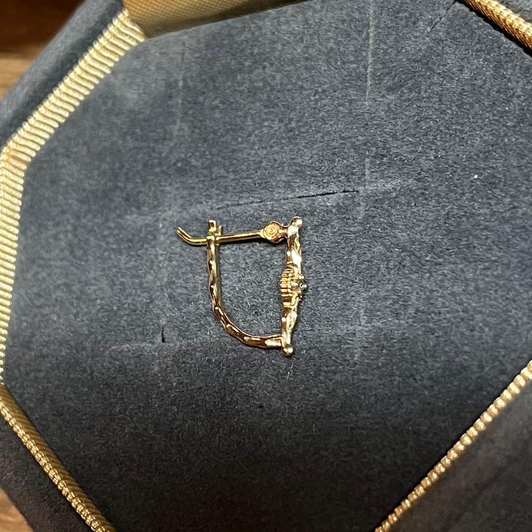 agate 2021年　winter limited フープピアス　片耳