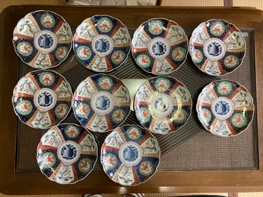 伊万里焼　皿　直径約24センチ　10枚