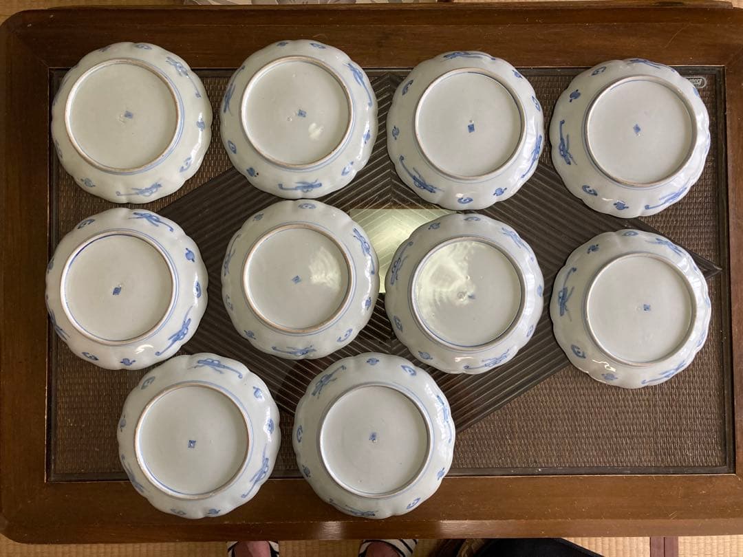 伊万里焼　皿　直径約24センチ　10枚