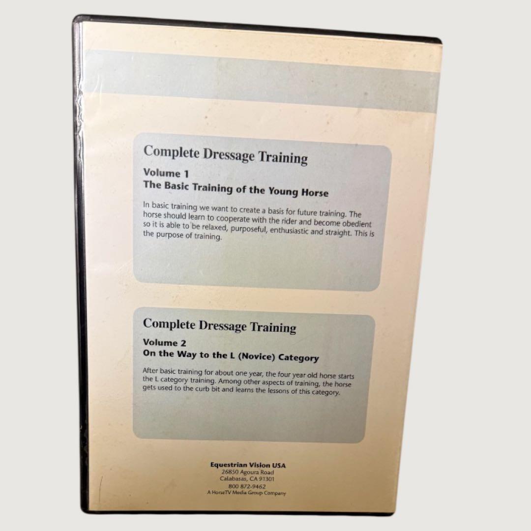 ライナー・クリムケ 若馬調教DVD Vol1&2 英語版