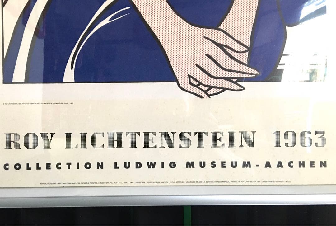 ロイリキテンスタイン　【100X70】ポスター　ビンテージ