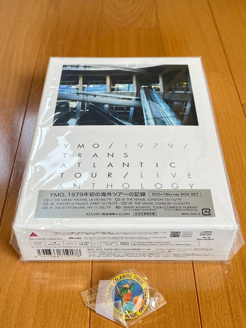 邦楽 YMO 1979 TRANS ATLANTIC TOUR BOX SET
