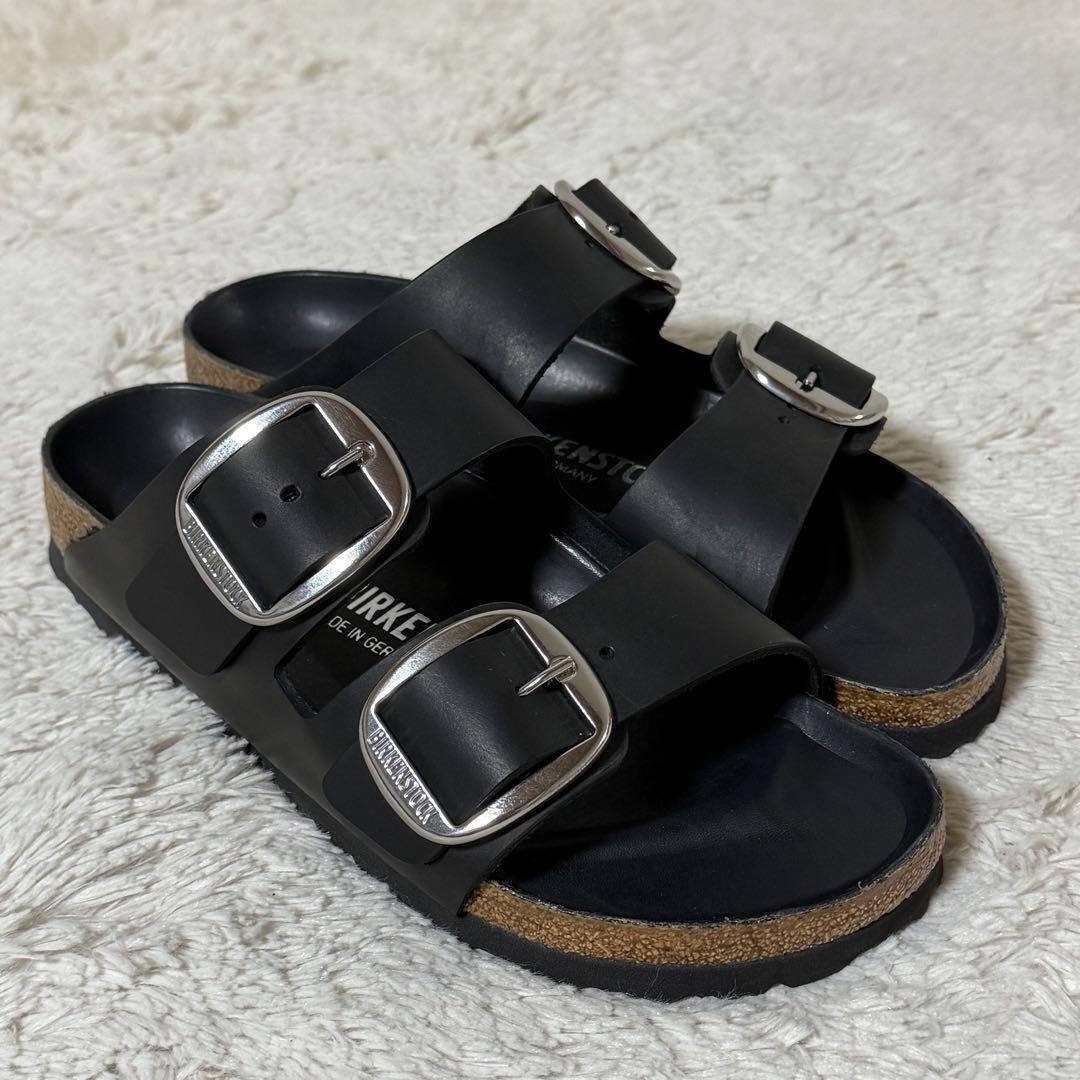 ⭐️新品未使用⭐️　ビルケンシュトック　アリゾナ　ビッグバックルサンダル　ブラック
