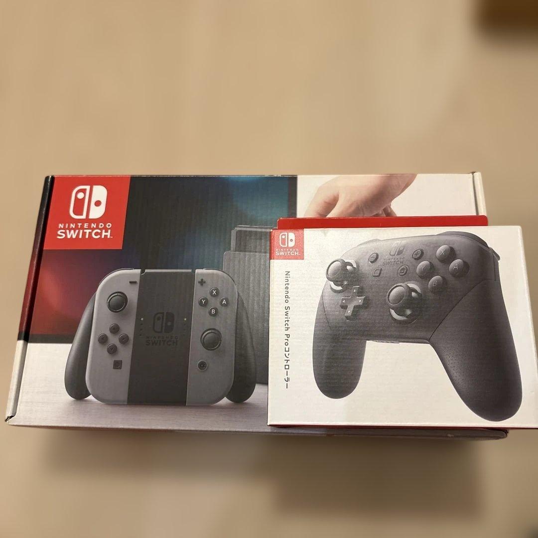 Nintendo Switch 本体＋Proコン＋Joy-Conハンドル＋その他