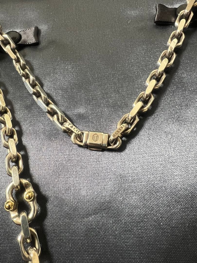 Tiffany & Co. メイカーズ　チェーン　ネックレス　1837