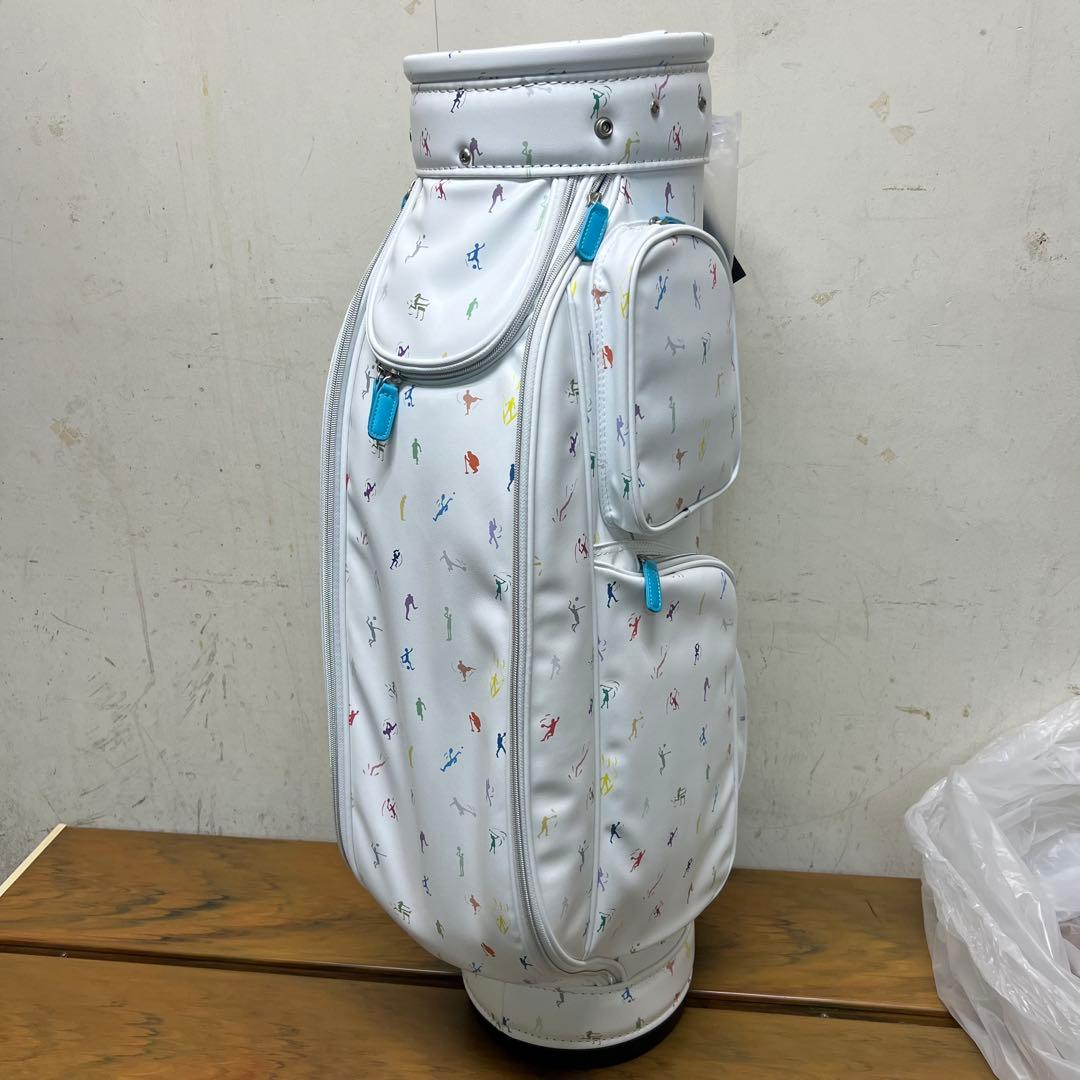【新品未使用！】　ミズノキャディバック　カラフル