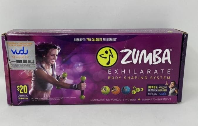 Zumba Fitness  DVD 3本とスティック2本セット　新品