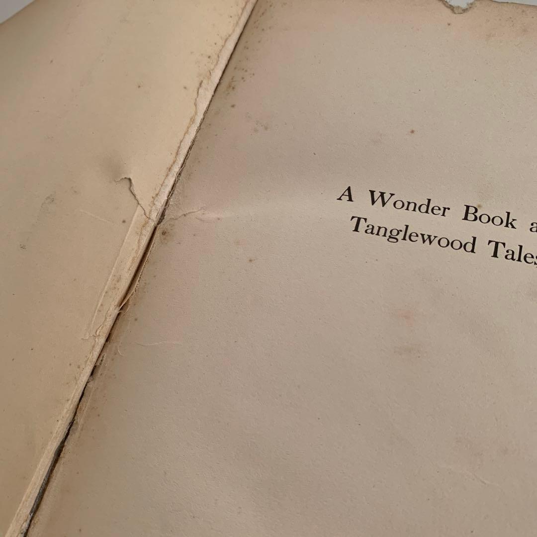 洋書 A Wonder Book and Tanglewood Tales