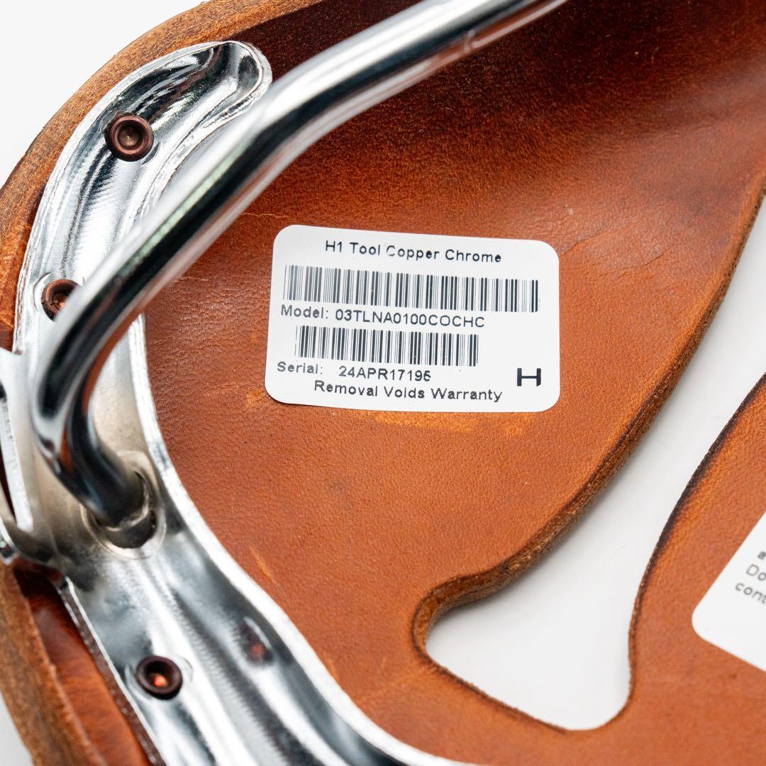セラアナトミカ H1 Tool 銅鋲 クロームレール仕様 レザーサドル未使用品