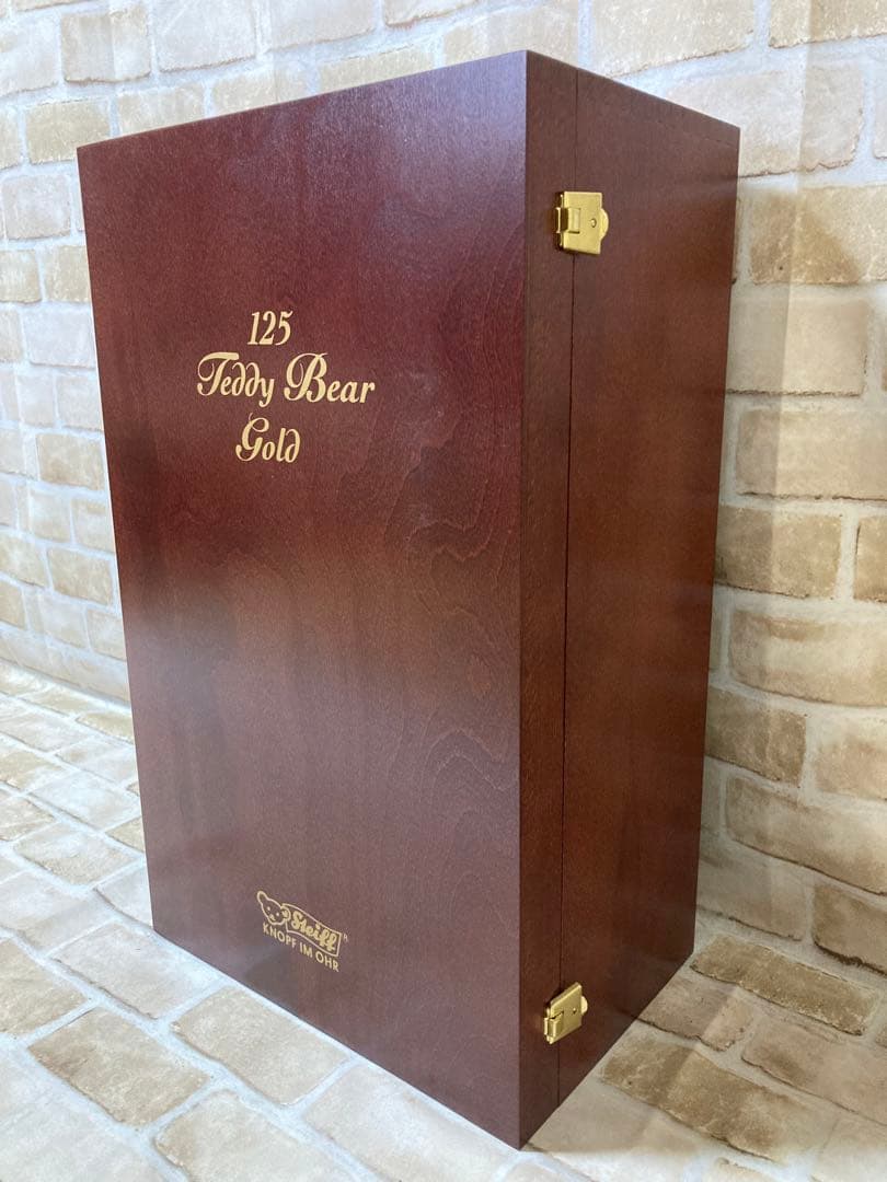シュタイフ テディベア 125Teddy Bear Gold 日本限定125体