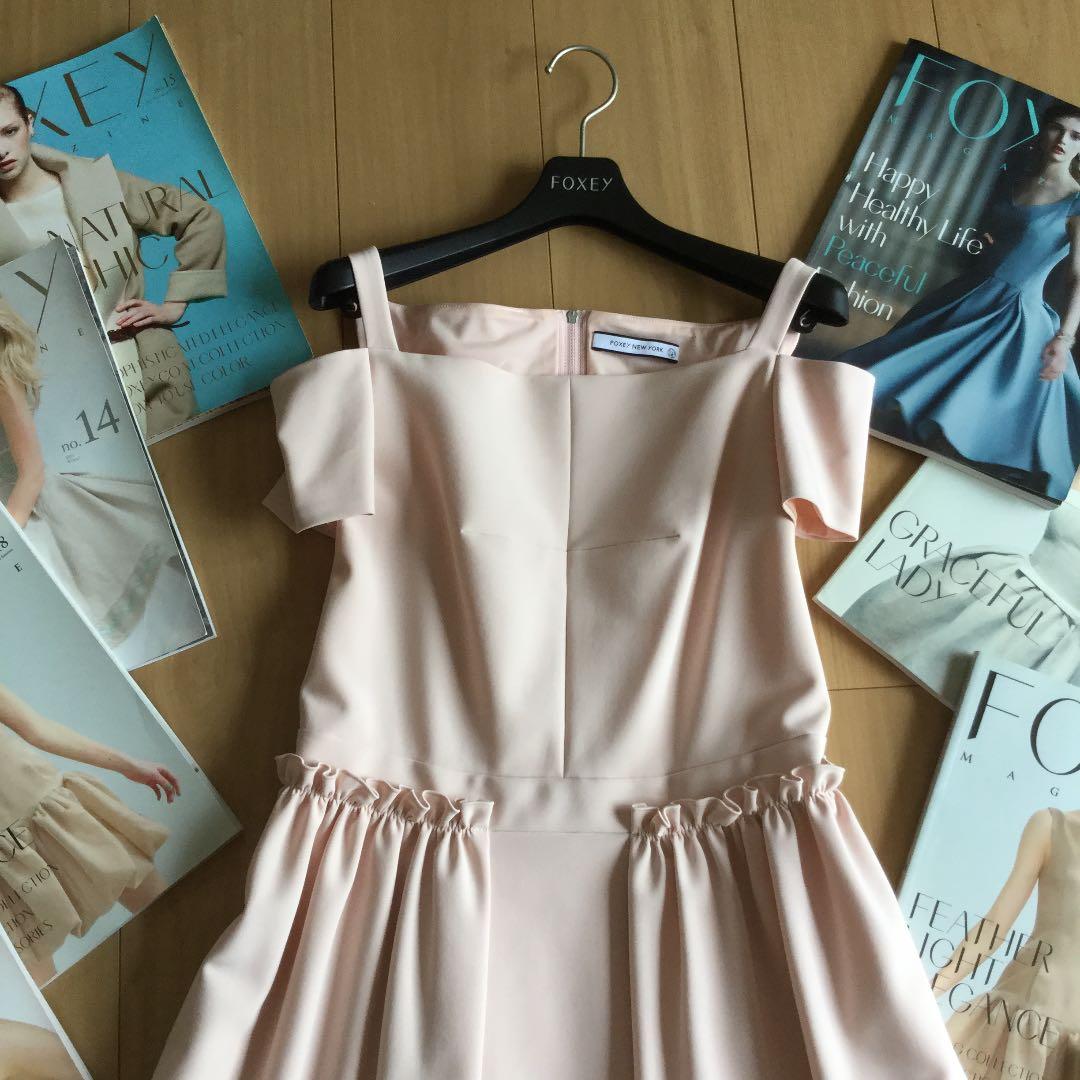 ♡FOXEY オフショルダーワンピース♡