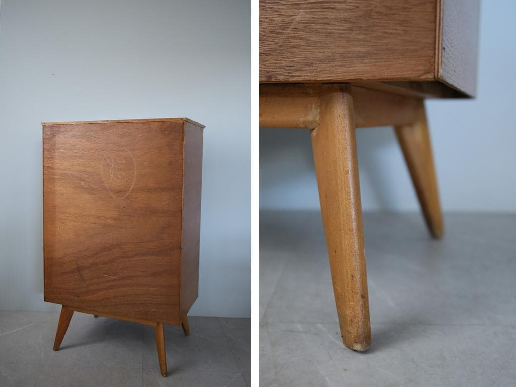 英国アンティークworthy5杯ドロワー/木製チェストタンス92-272