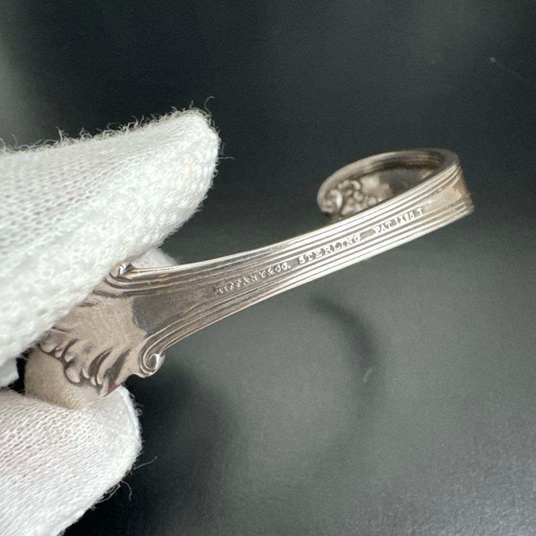 希少　オールド　ティファニー ナイフバングル　ブレスレット　シルバー　y2k