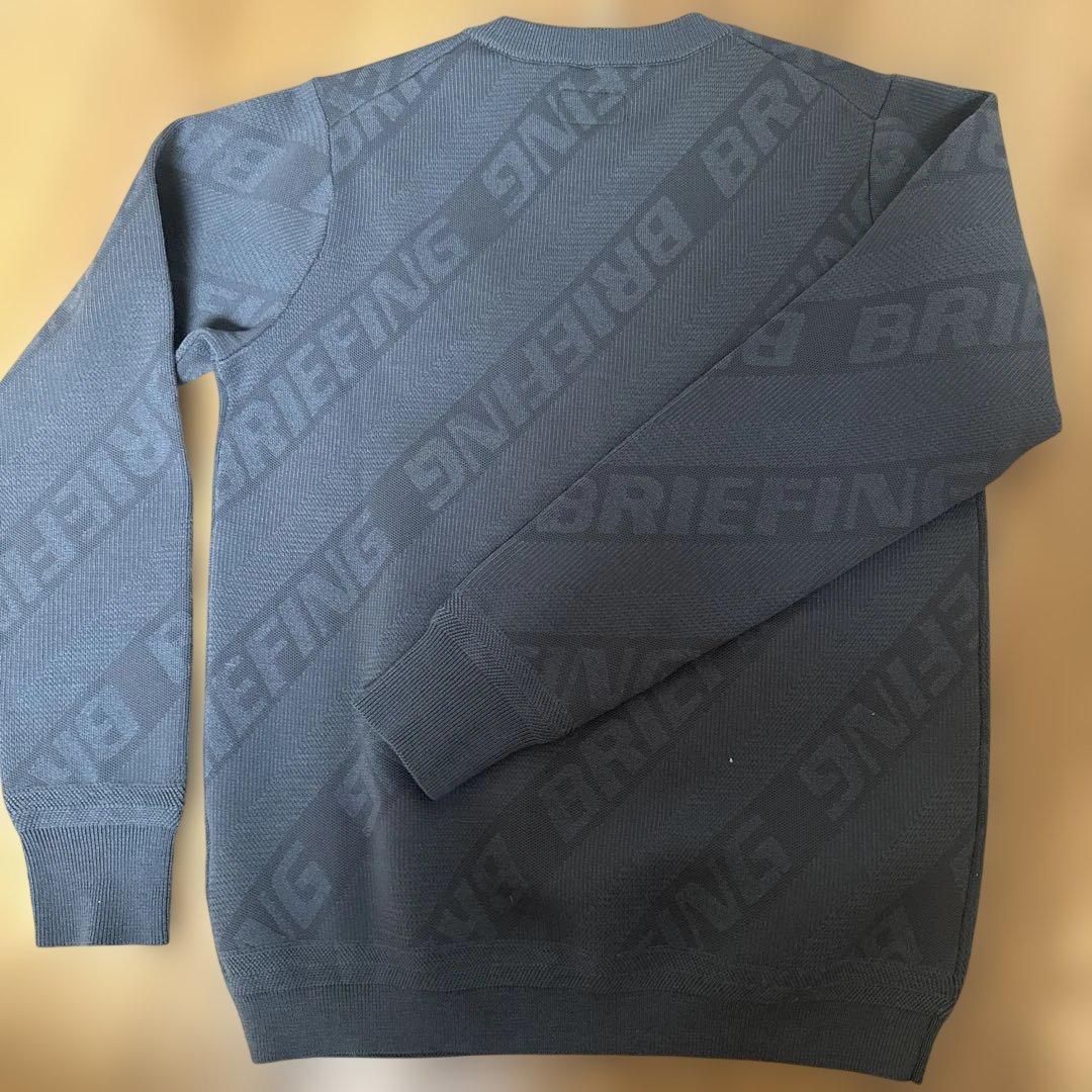 BRIEFING グレー セーター Mサイズ