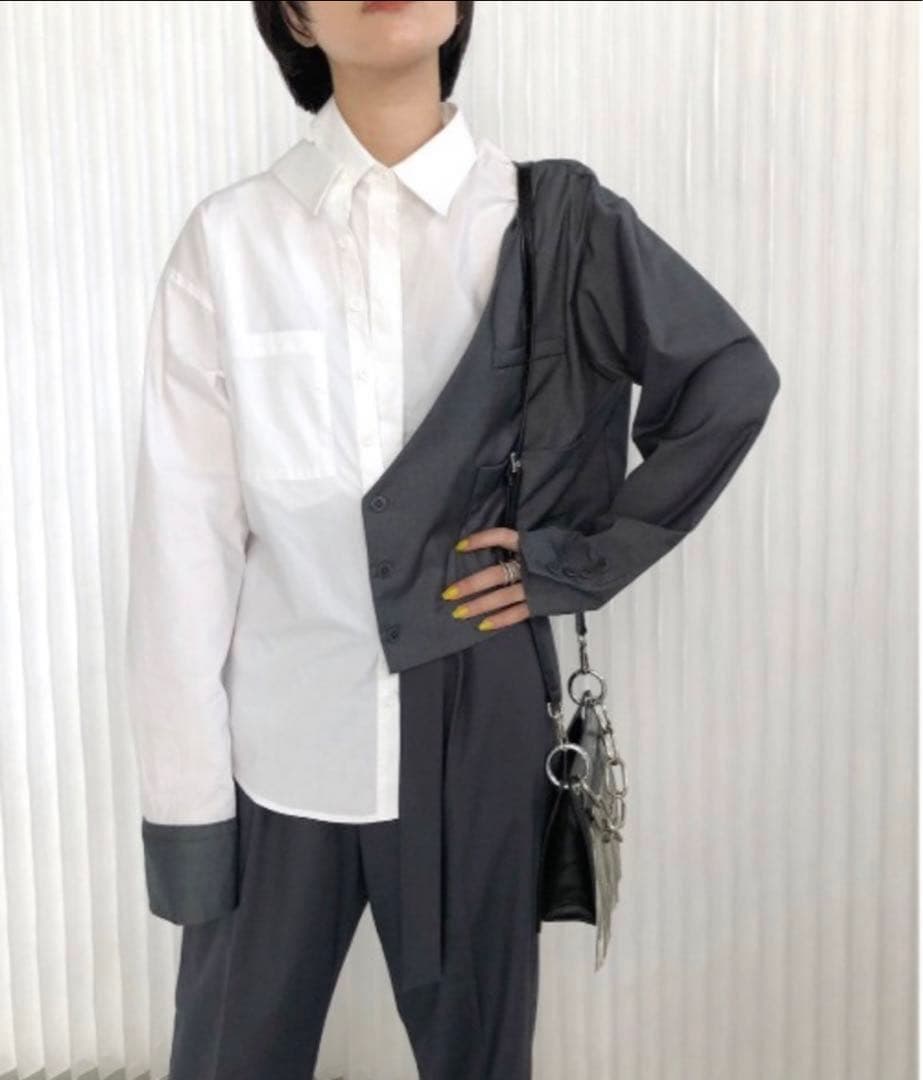 アメリAMERI VintageJACKET DOCKING SHIRT シャツ