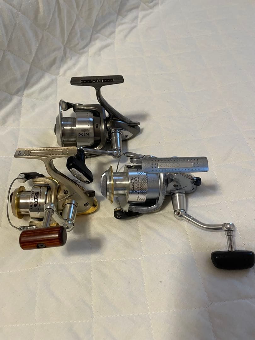 スピニングリール 3点セット シマノ ダイワ
