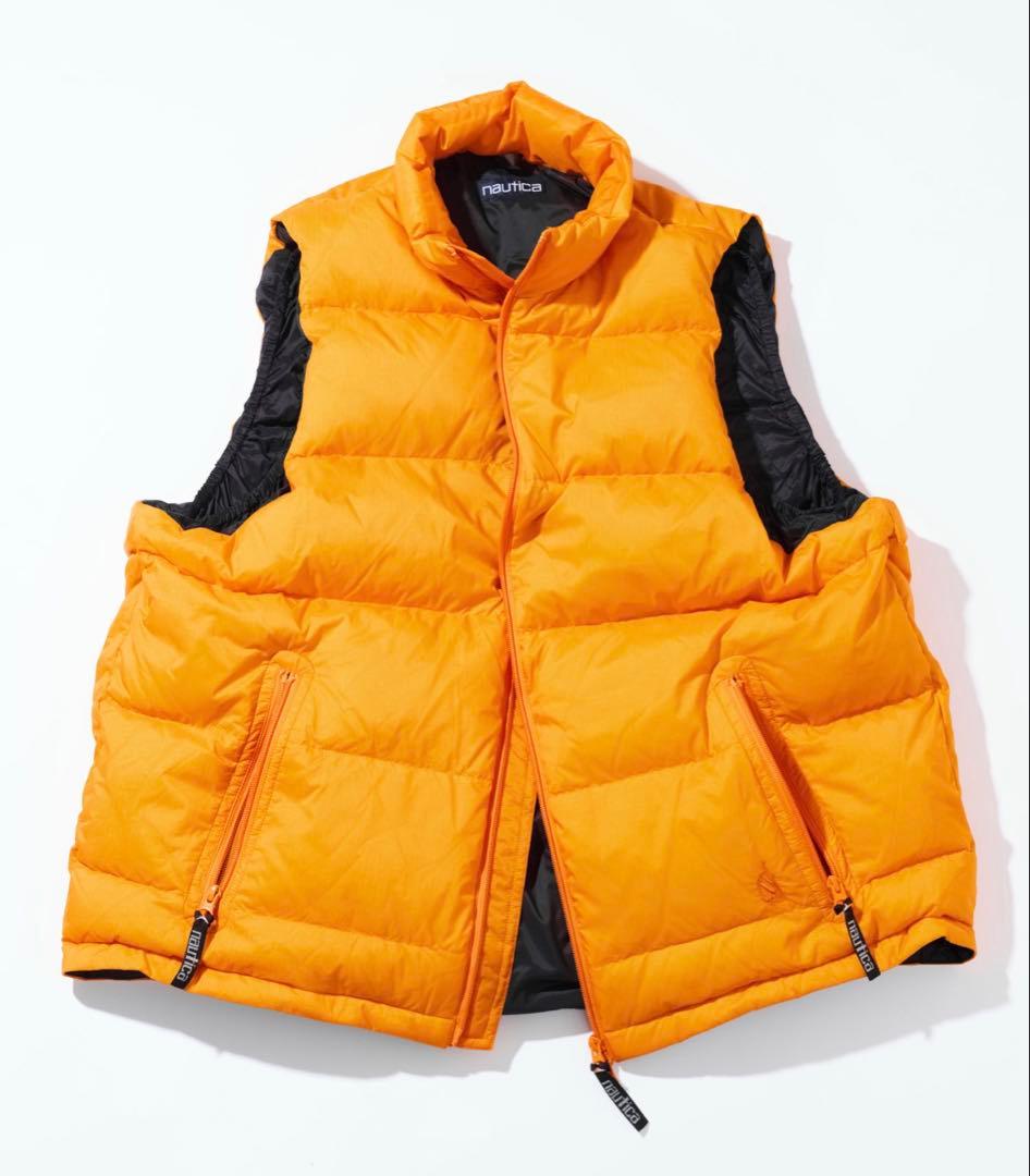 NAUTICA/ノーティカ 700FPヴィンテージライク ナイロン ダウンベスト