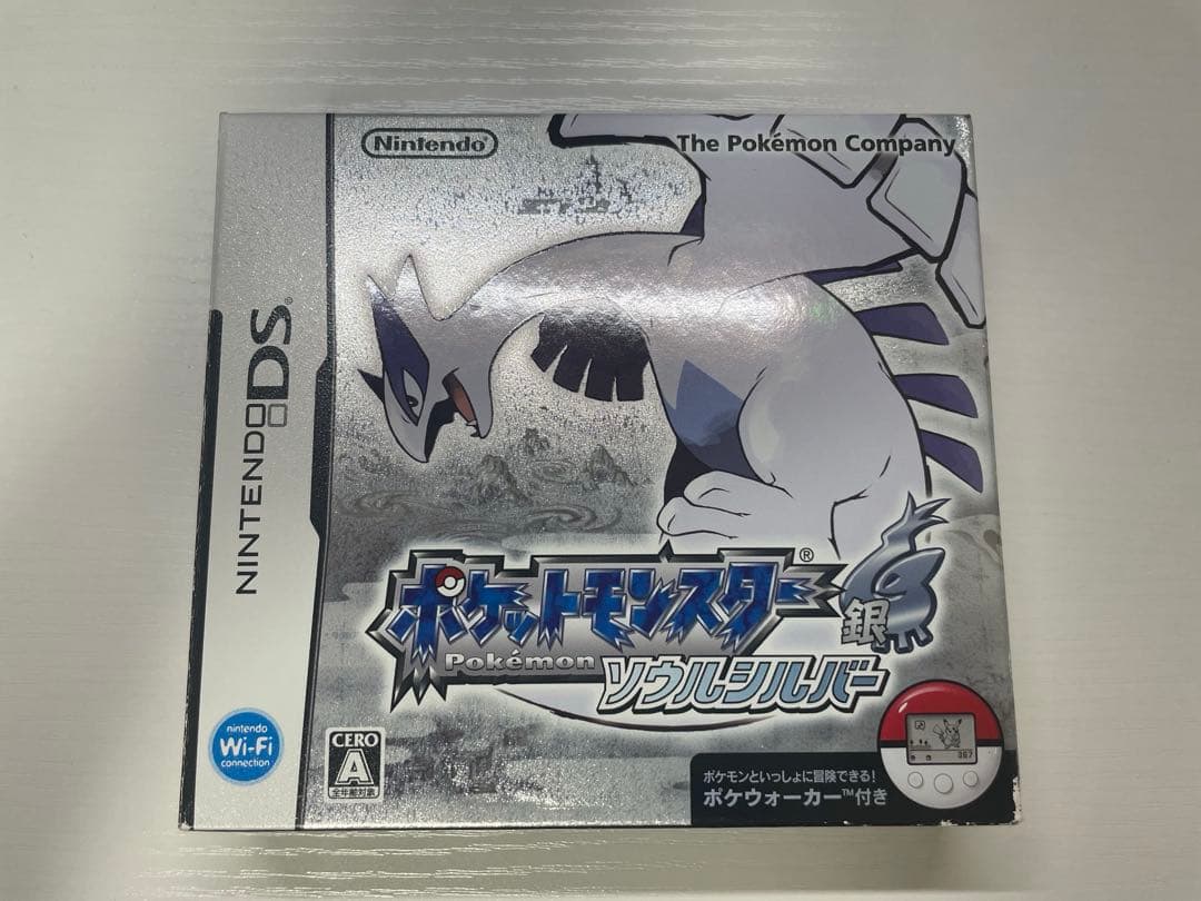 ポケットモンスターソウルシルバー　ポケウォーカー付き