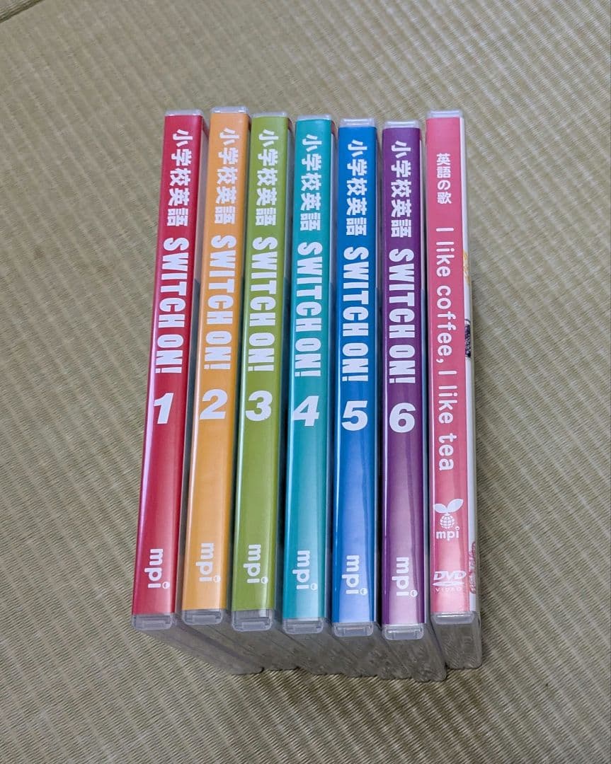 小学校英語 SWITCH ON! DVD CD-ROM 全巻プラスおまけ