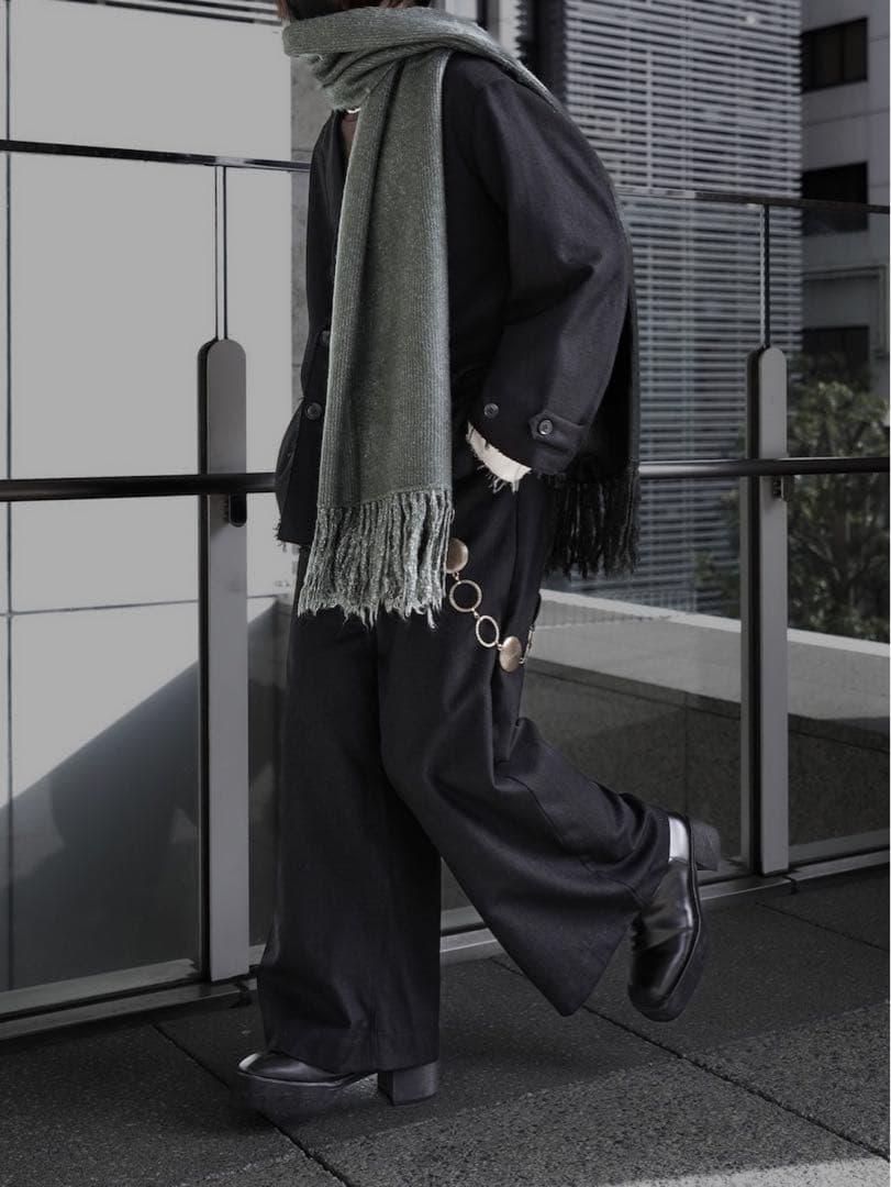 Casper John レイヤードテーラードジャケット ブラック Mサイズ