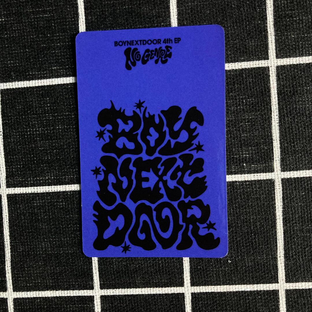 BOYNEXTDOOR No Genreトレカ Target テサン限定US