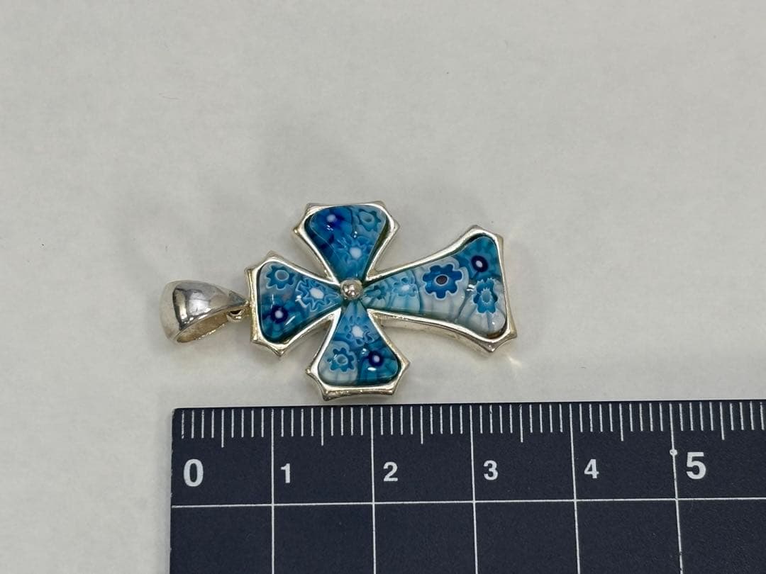 アイミ　イタリー製Alan K. 作　925シルバー ベネチアンクロス