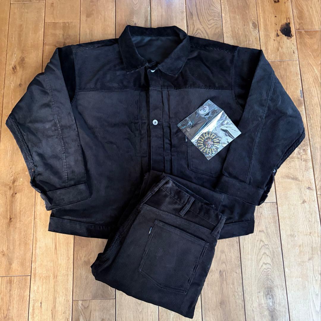 デニムヘッズ denimheads 太畝コーディロイジャケット セットアップ