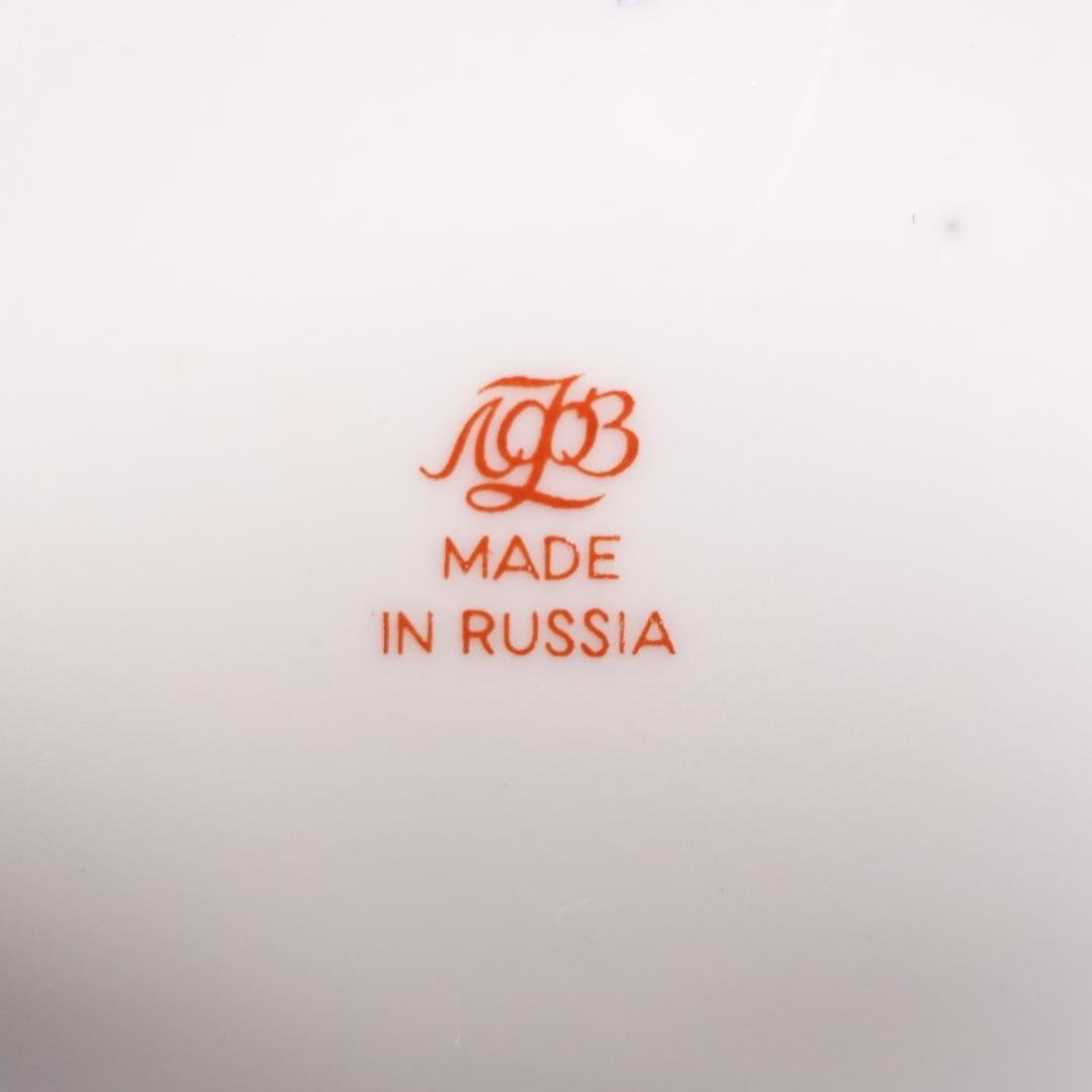 ロモノーソフ LOMONOSOV コバルトネット ポット クリーマー セット